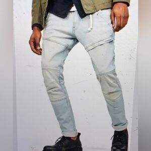 Mens Rackam 3D Skinny Jeans Size 33/32